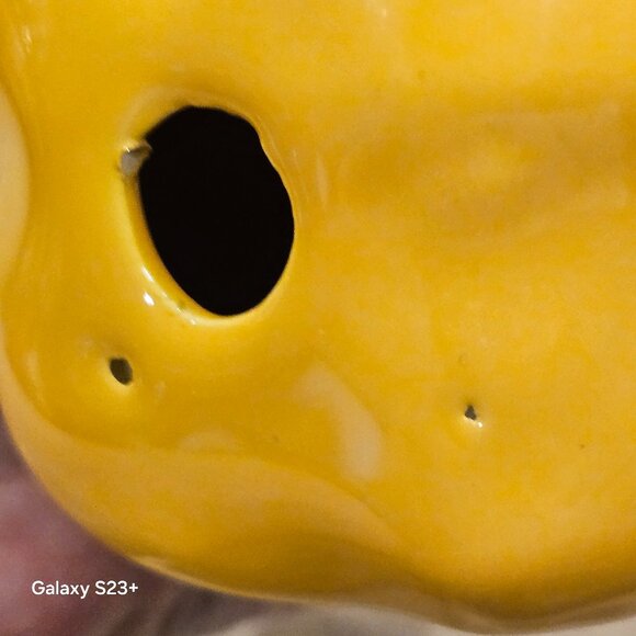 VINTAGE HANDPAINTED CERAMIC PEPPER MAJOLICA DECOR DISPLAY VEGETABLE VIETRI ITALY - Picture 8 of 8